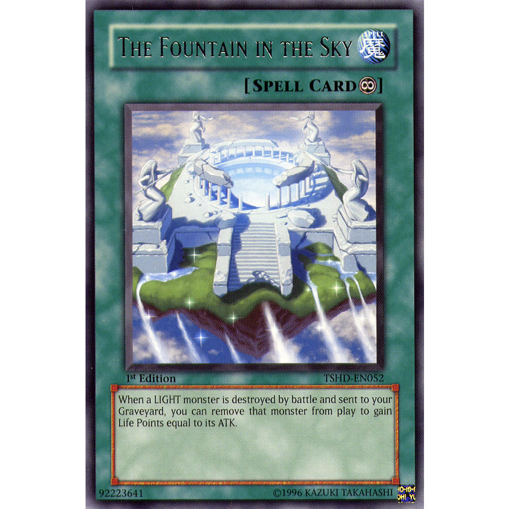 The Fountain In The Sky TSHD-EN052 Yu-Gi-Oh! Card from the The Shining Darkness Set