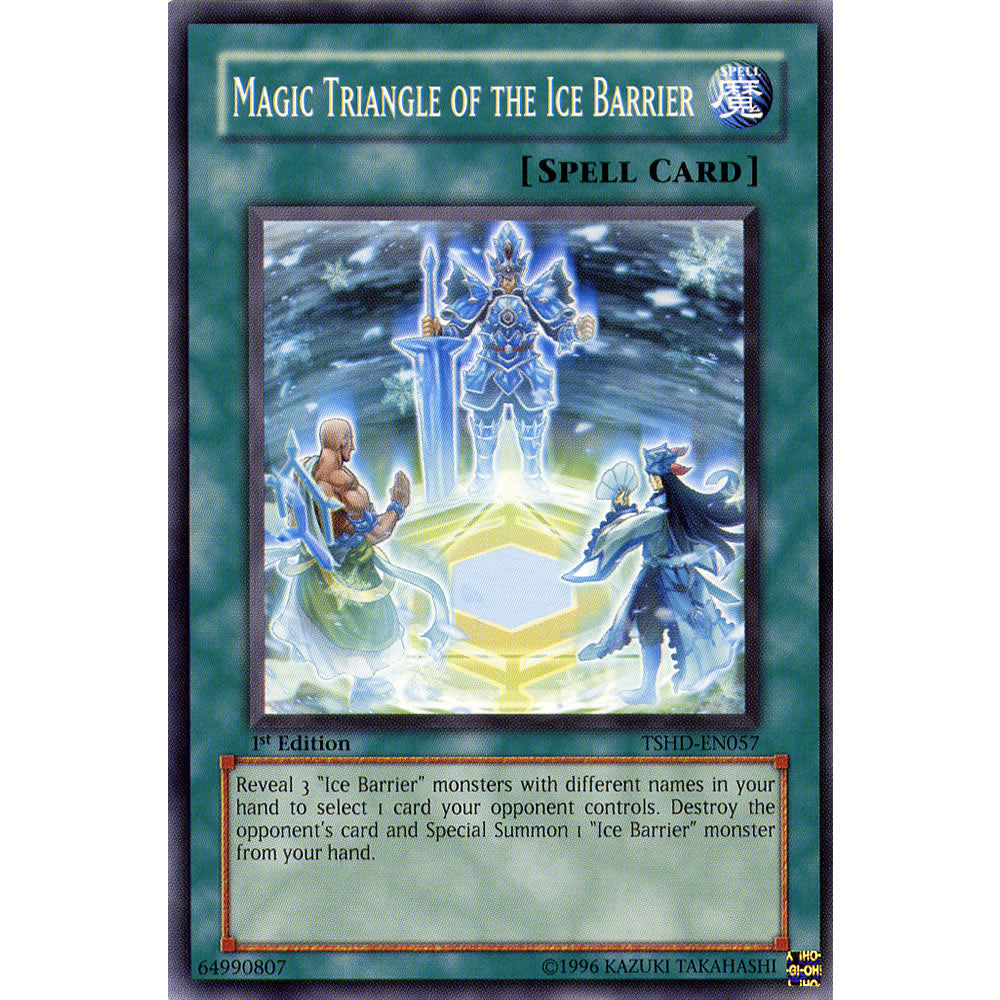 Magic Triangle Of The Ice Barrier TSHD-EN057 Yu-Gi-Oh! Card from the The Shining Darkness Set