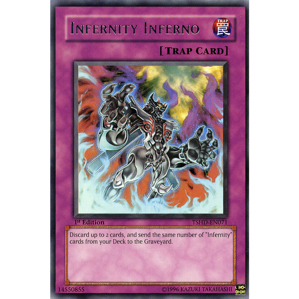 Infernity Inferno TSHD-EN071 Yu-Gi-Oh! Card from the The Shining Darkness Set