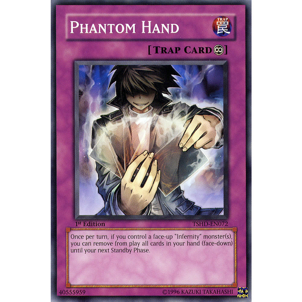 Phantom Hand TSHD-EN072 Yu-Gi-Oh! Card from the The Shining Darkness Set
