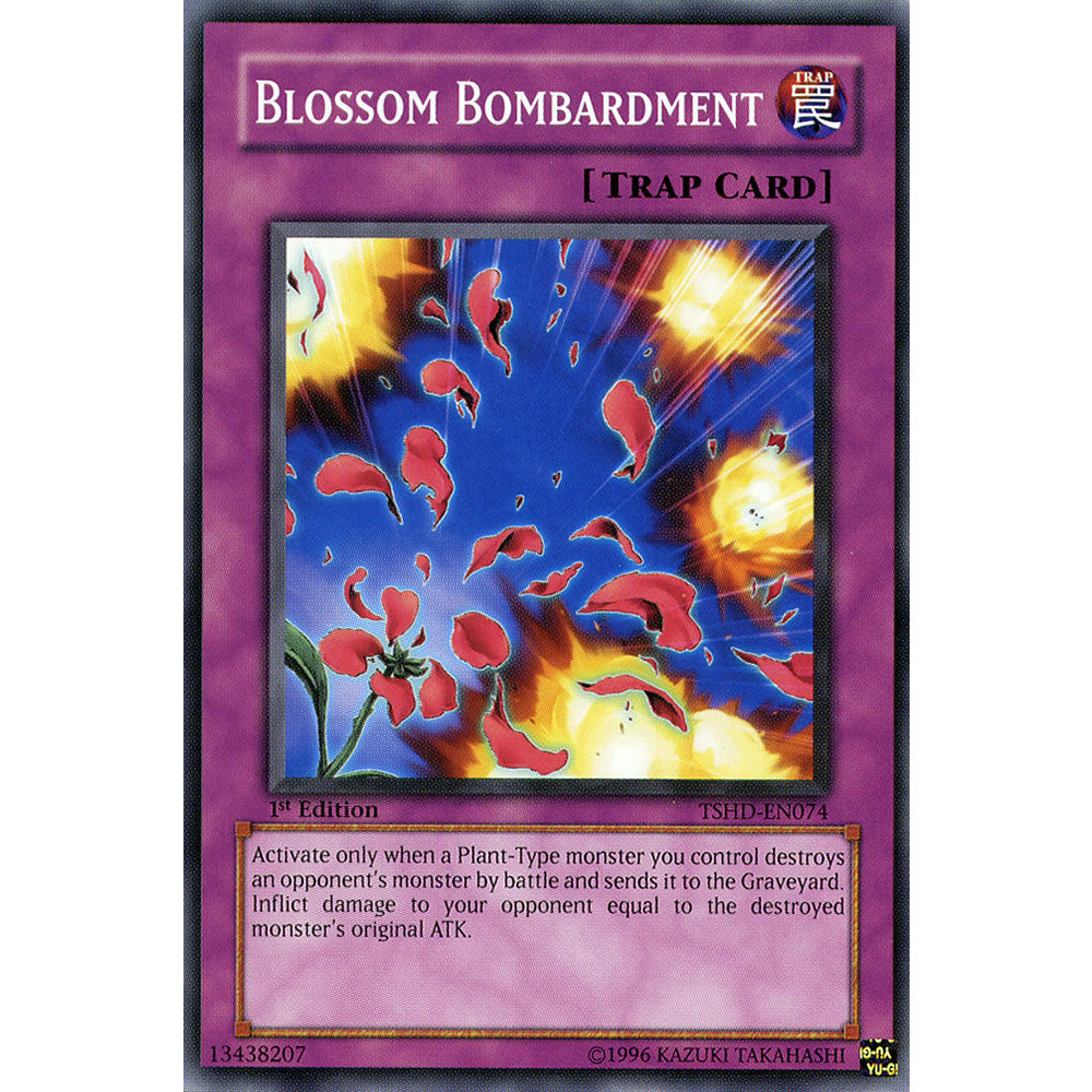 Blossom Bombardment TSHD-EN074 Yu-Gi-Oh! Card from the The Shining Darkness Set