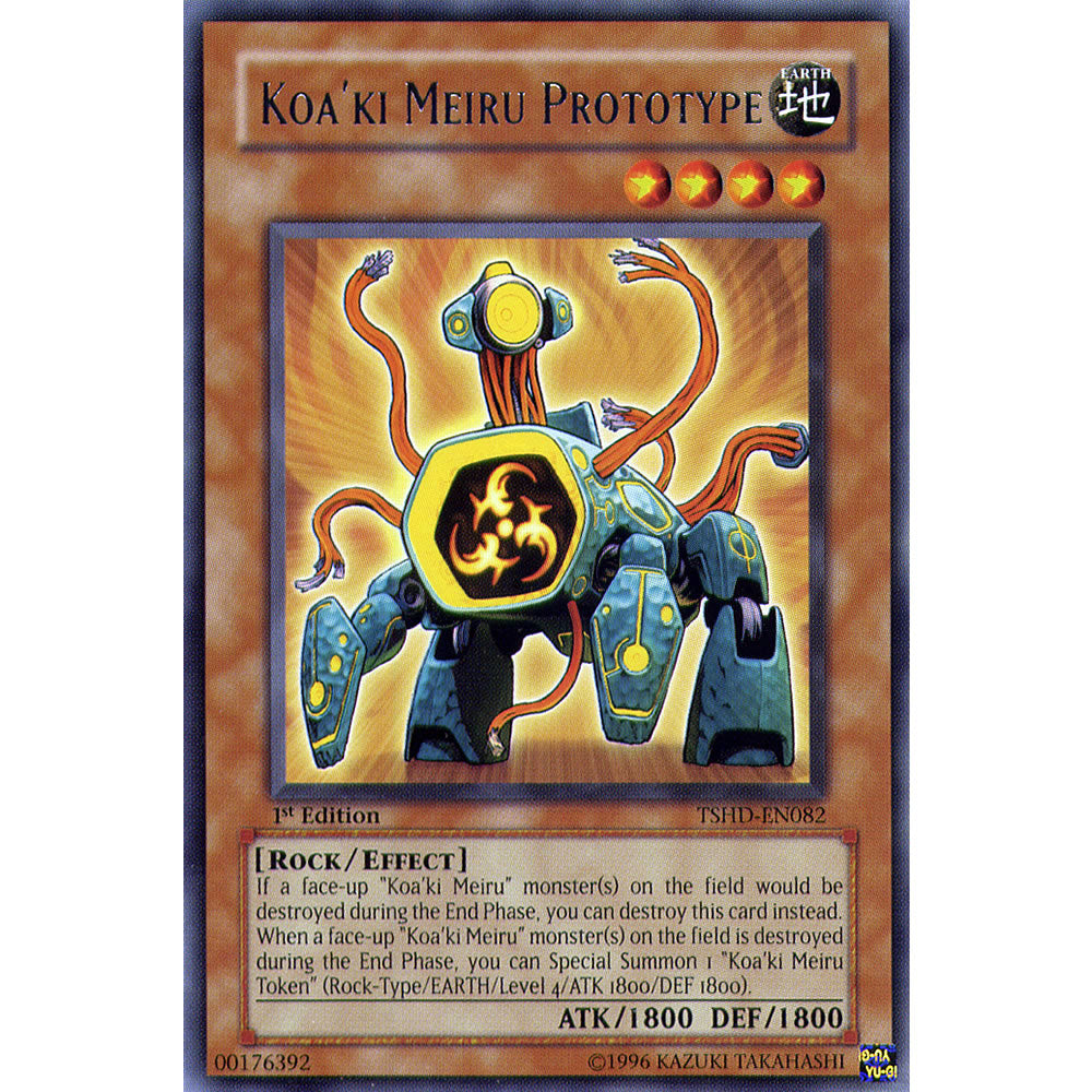 Koa'ki Meiru Prototype TSHD-EN082 Yu-Gi-Oh! Card from the The Shining Darkness Set