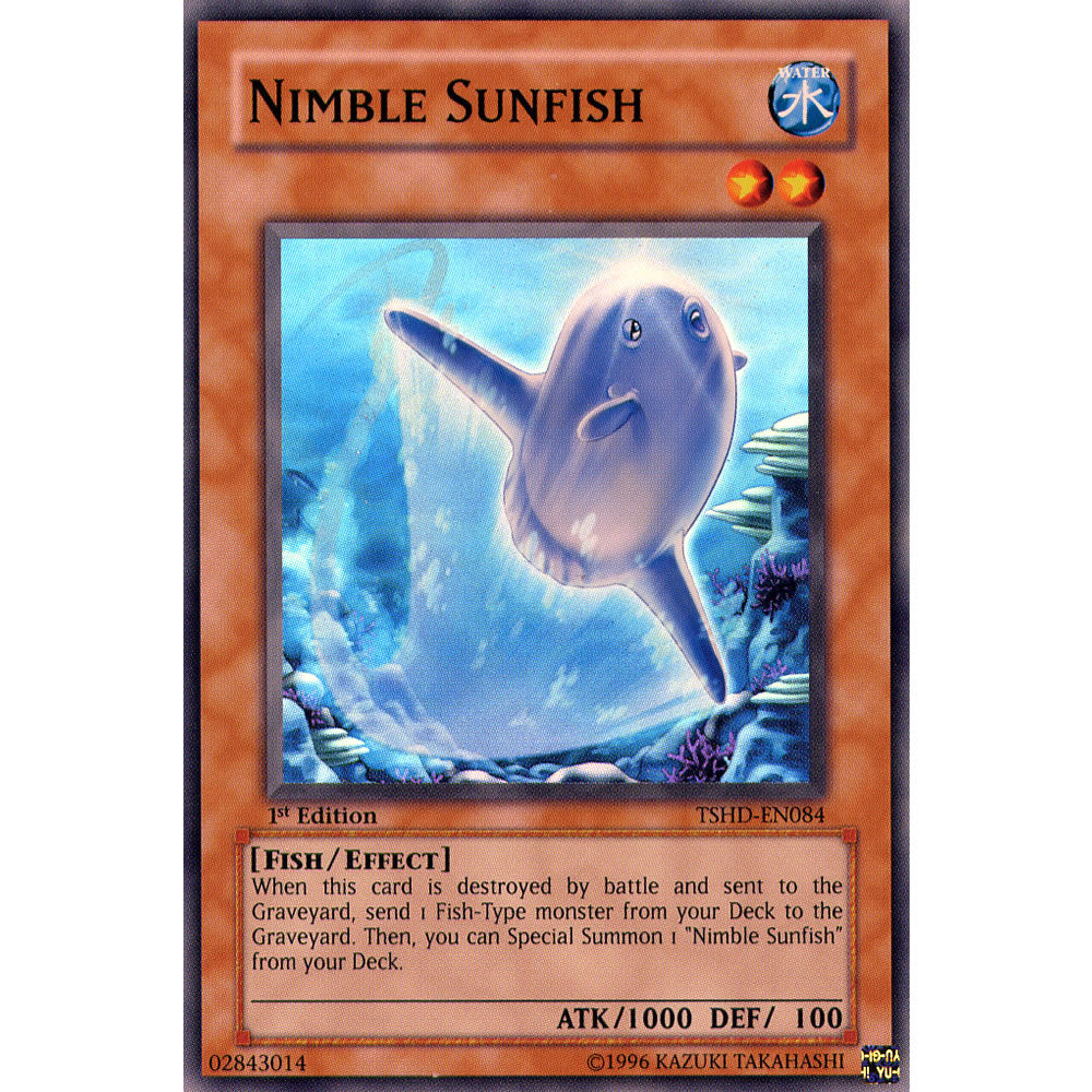 Nimble Sunfish TSHD-EN084 Yu-Gi-Oh! Card from the The Shining Darkness Set
