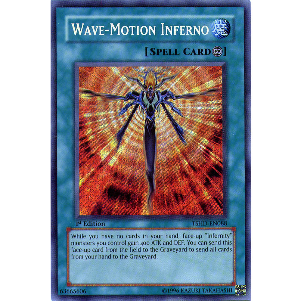 Wave-Motion Inferno TSHD-EN088 Yu-Gi-Oh! Card from the The Shining Darkness Set
