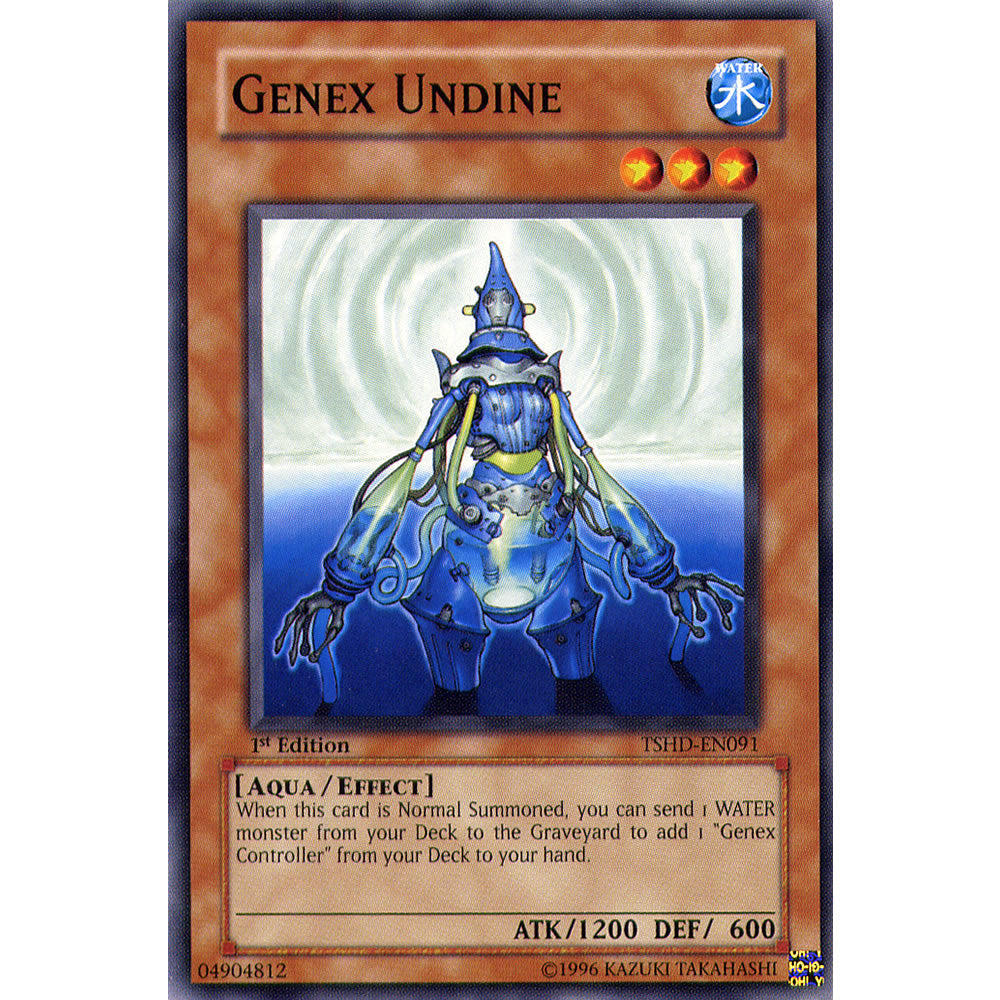 Genex Undine TSHD-EN091 Yu-Gi-Oh! Card from the The Shining Darkness Set