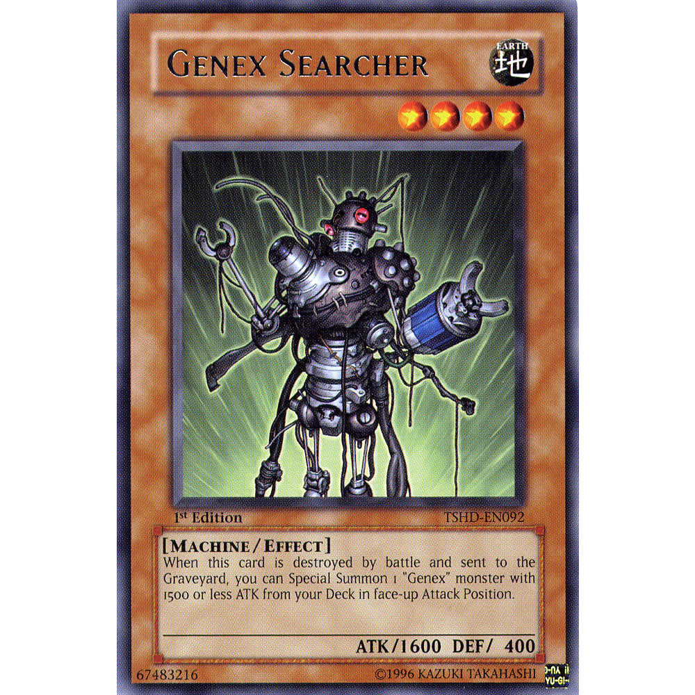 Genex Searcher TSHD-EN092 Yu-Gi-Oh! Card from the The Shining Darkness Set