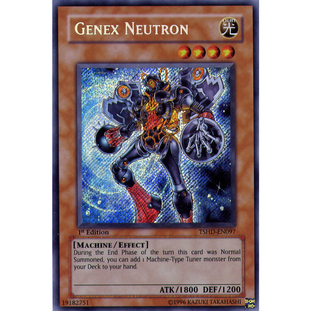 Genex Neutron TSHD-EN097 Yu-Gi-Oh! Card from the The Shining Darkness Set