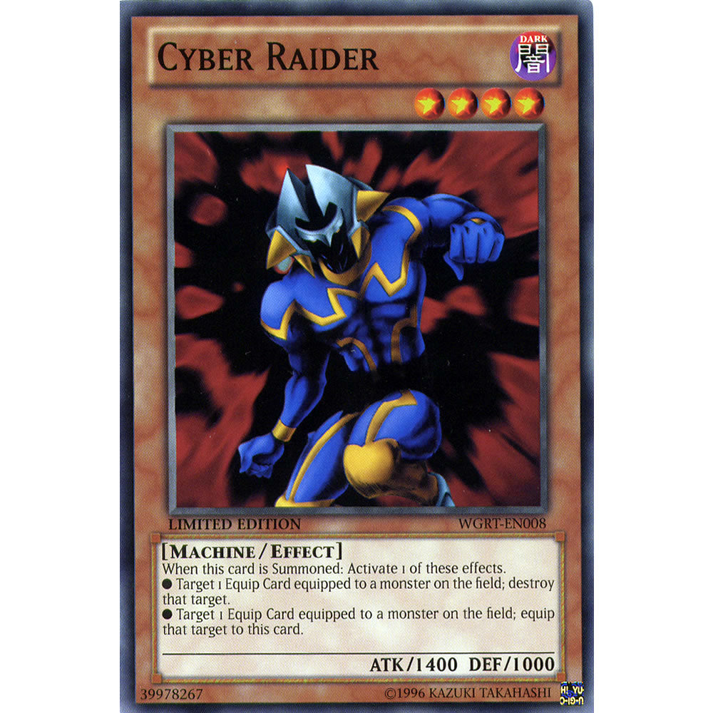 Cyber Raider WGRT-EN008 Yu-Gi-Oh! Card from the War of the Giants Reinforcements Set