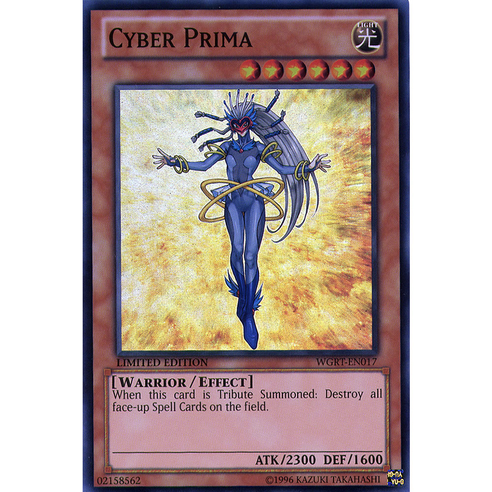 Cyber Prima WGRT-EN017 Yu-Gi-Oh! Card from the War of the Giants Reinforcements Set