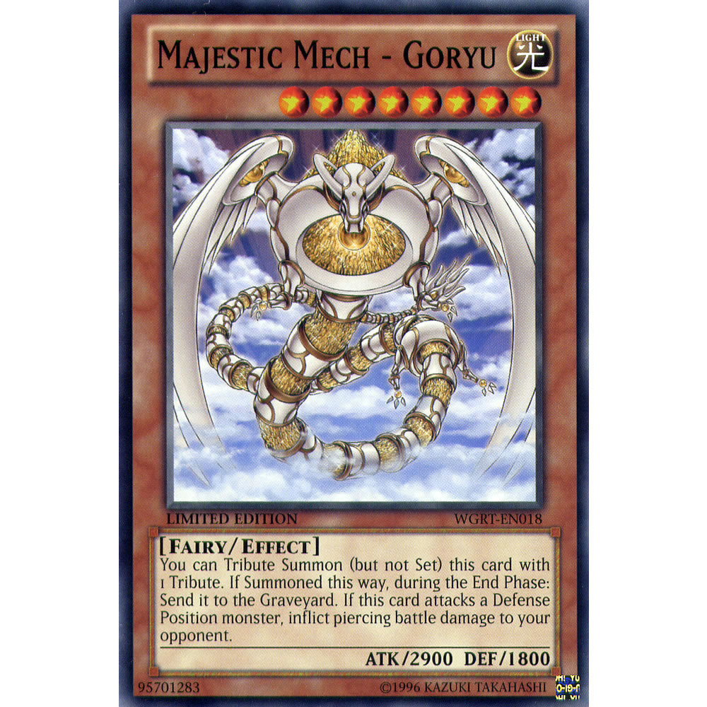 Majestic Mech - Goryu WGRT-EN018 Yu-Gi-Oh! Card from the War of the Giants Reinforcements Set