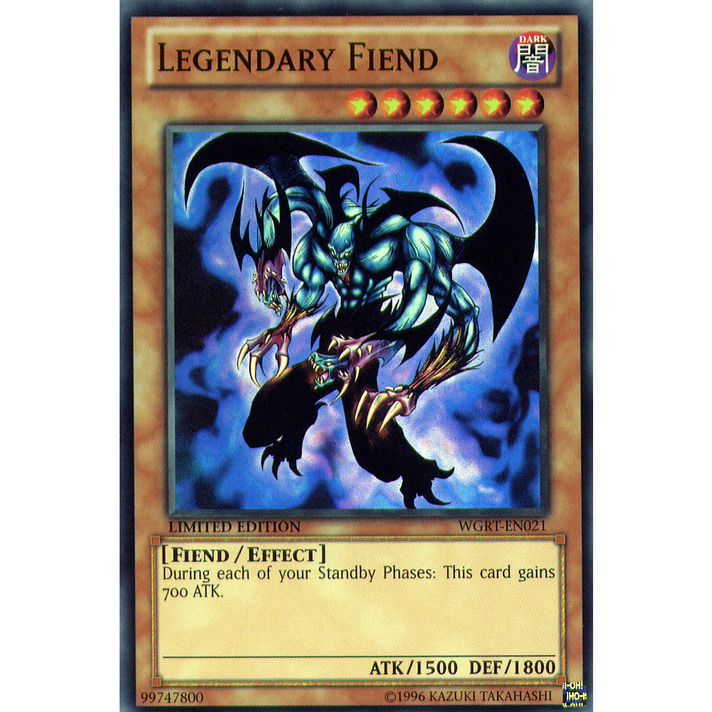 Legendary Fiend WGRT-EN021 Yu-Gi-Oh! Card from the War of the Giants Reinforcements Set