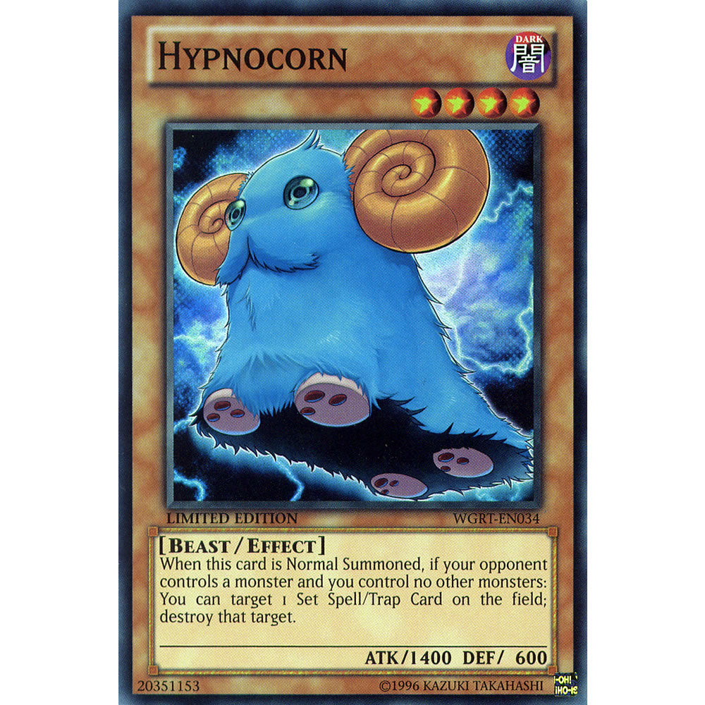 Hypnocorn WGRT-EN034 Yu-Gi-Oh! Card from the War of the Giants Reinforcements Set