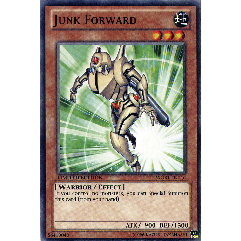 Junk Forward WGRT-EN046 Yu-Gi-Oh! Card from the War of the Giants Reinforcements Set
