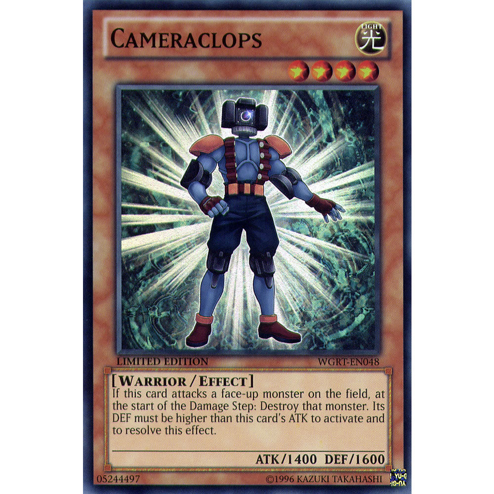 Cameraclops WGRT-EN048 Yu-Gi-Oh! Card from the War of the Giants Reinforcements Set
