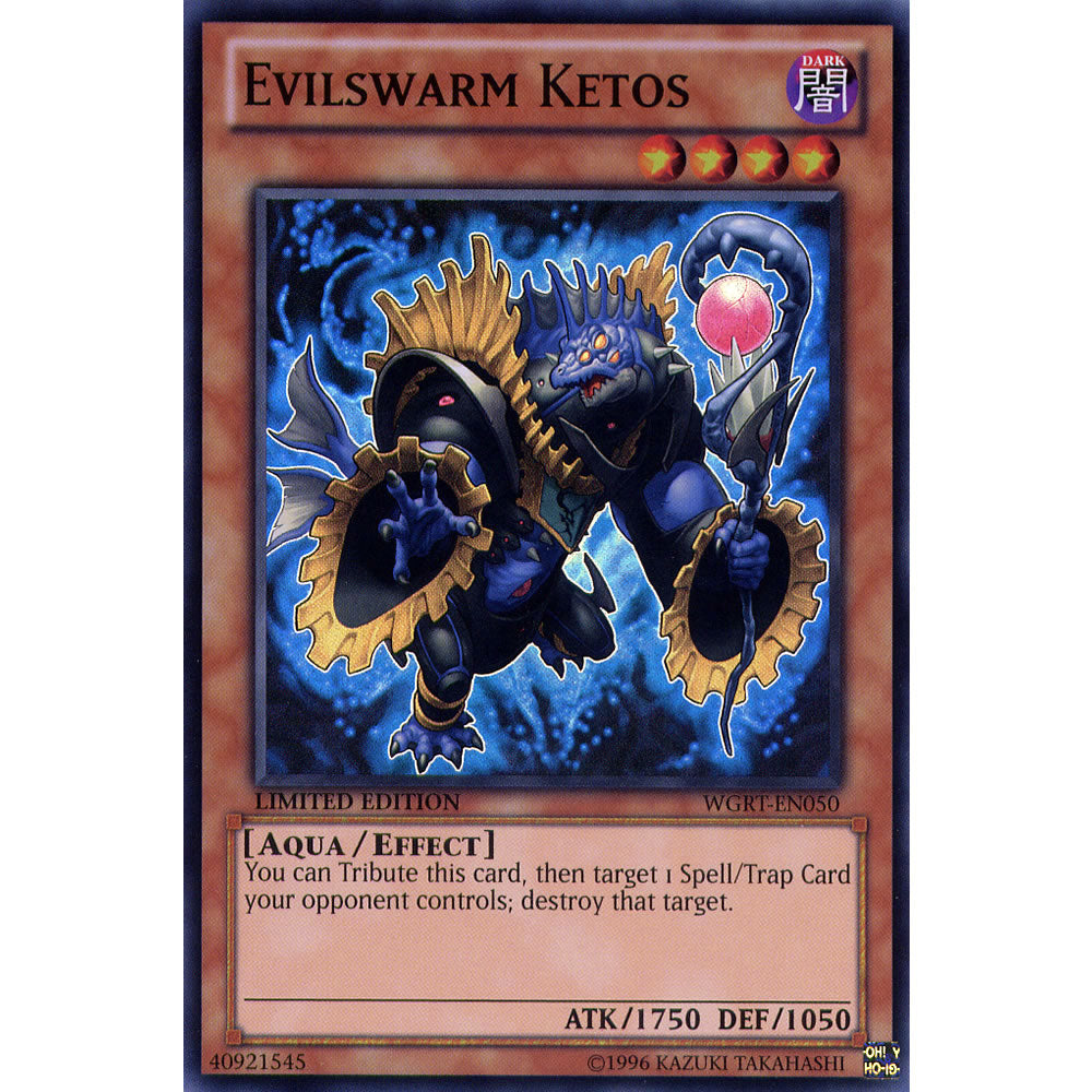 Evilswarm Ketos WGRT-EN050 Yu-Gi-Oh! Card from the War of the Giants Reinforcements Set