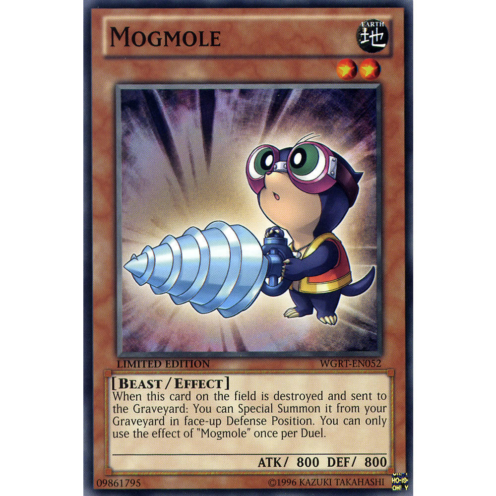 Mogmole WGRT-EN052 Yu-Gi-Oh! Card from the War of the Giants Reinforcements Set