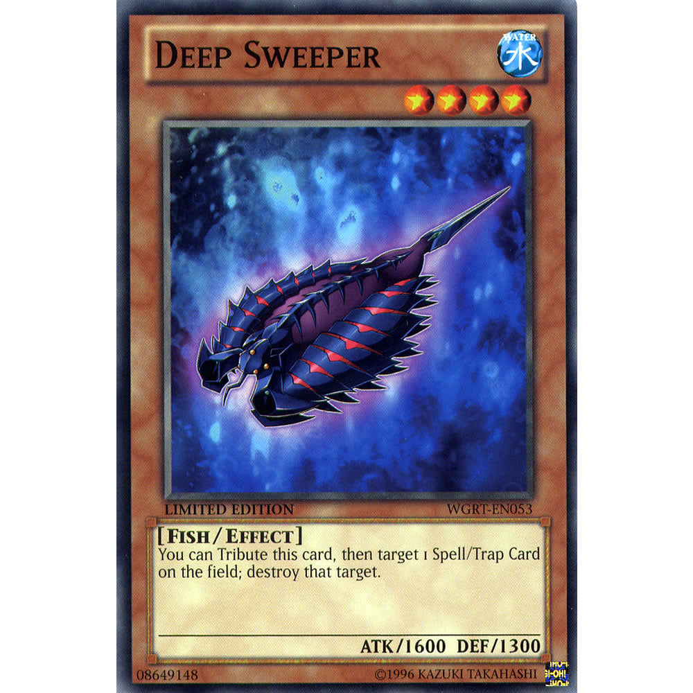 Deep Sweeper WGRT-EN053 Yu-Gi-Oh! Card from the War of the Giants Reinforcements Set