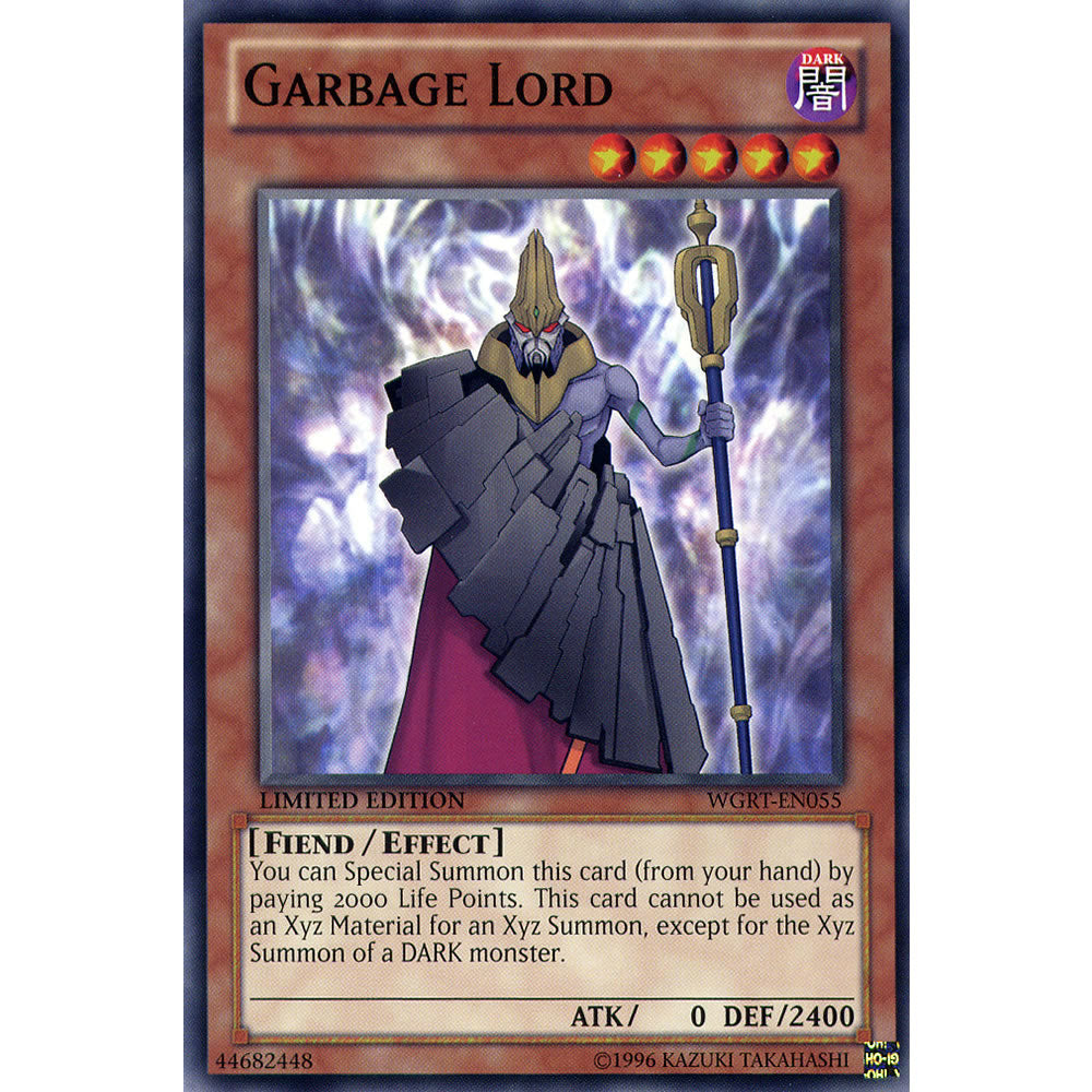 Garbage Lord WGRT-EN055 Yu-Gi-Oh! Card from the War of the Giants Reinforcements Set