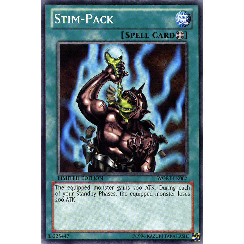 Stim-Pack WGRT-EN067 Yu-Gi-Oh! Card from the War of the Giants Reinforcements Set