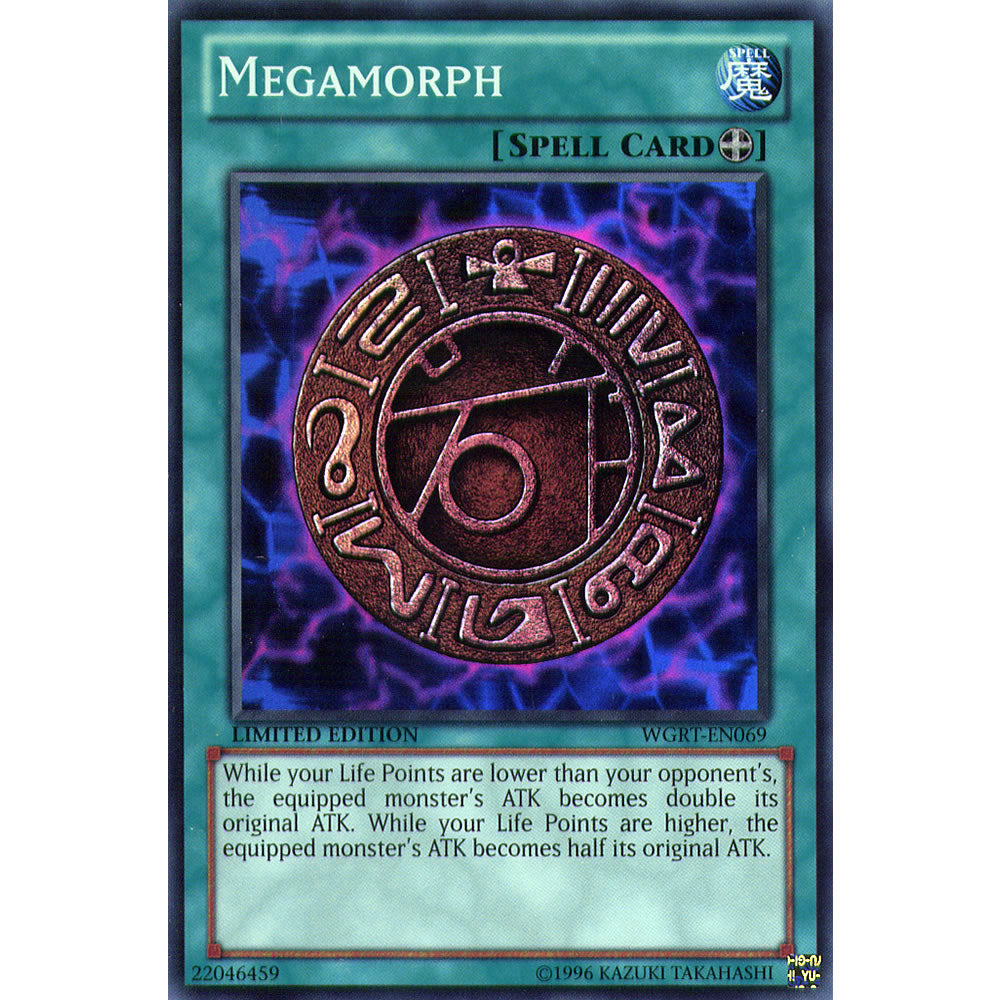Megamorph WGRT-EN069 Yu-Gi-Oh! Card from the War of the Giants Reinforcements Set