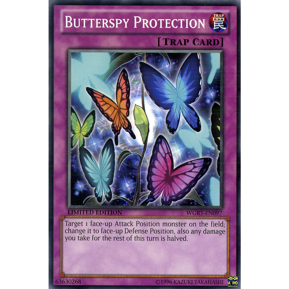 Butterspy Protection WGRT-EN097 Yu-Gi-Oh! Card from the War of the Giants Reinforcements Set