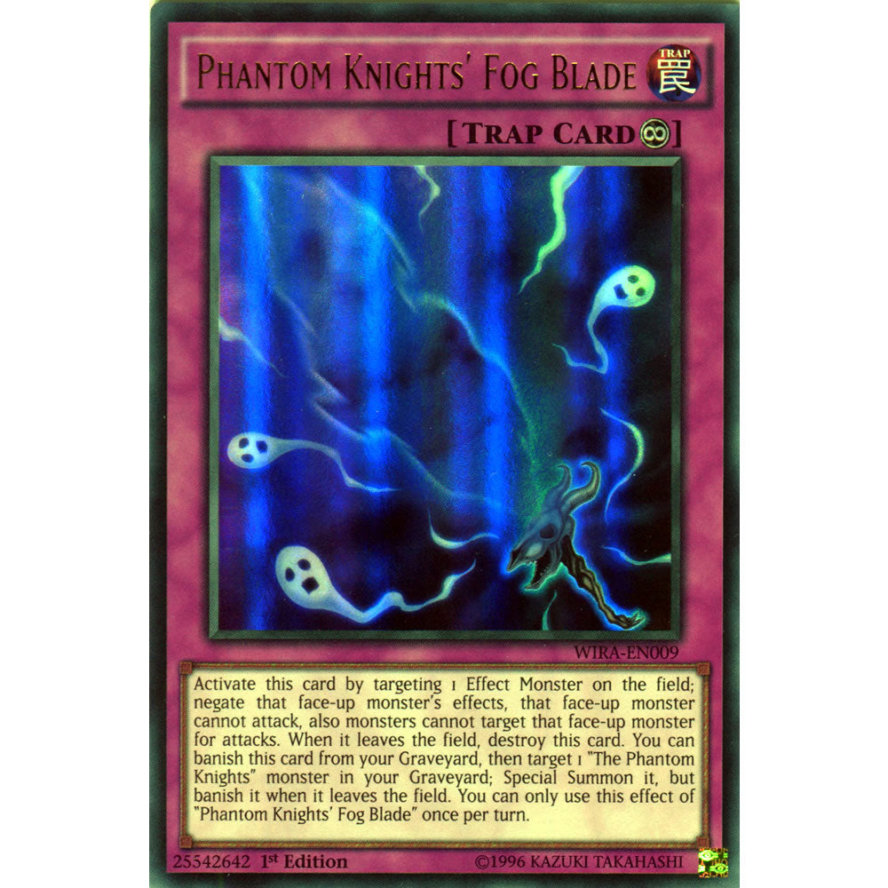 Phantom Knights' Fog Blade WIRA-EN009 Yu-Gi-Oh! Card from the Wing Raiders Set