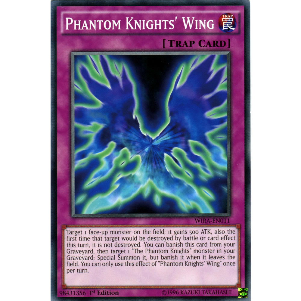 Phantom Knights' Wing WIRA-EN011 Yu-Gi-Oh! Card from the Wing Raiders Set