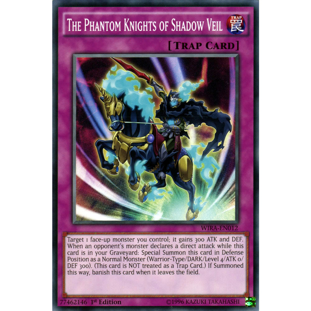 The Phantom Knights of Shadow Veil WIRA-EN012 Yu-Gi-Oh! Card from the Wing Raiders Set