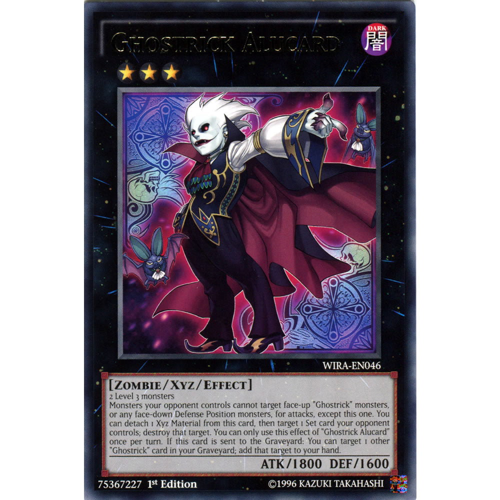Ghostrick Alucard WIRA-EN046 Yu-Gi-Oh! Card from the Wing Raiders Set
