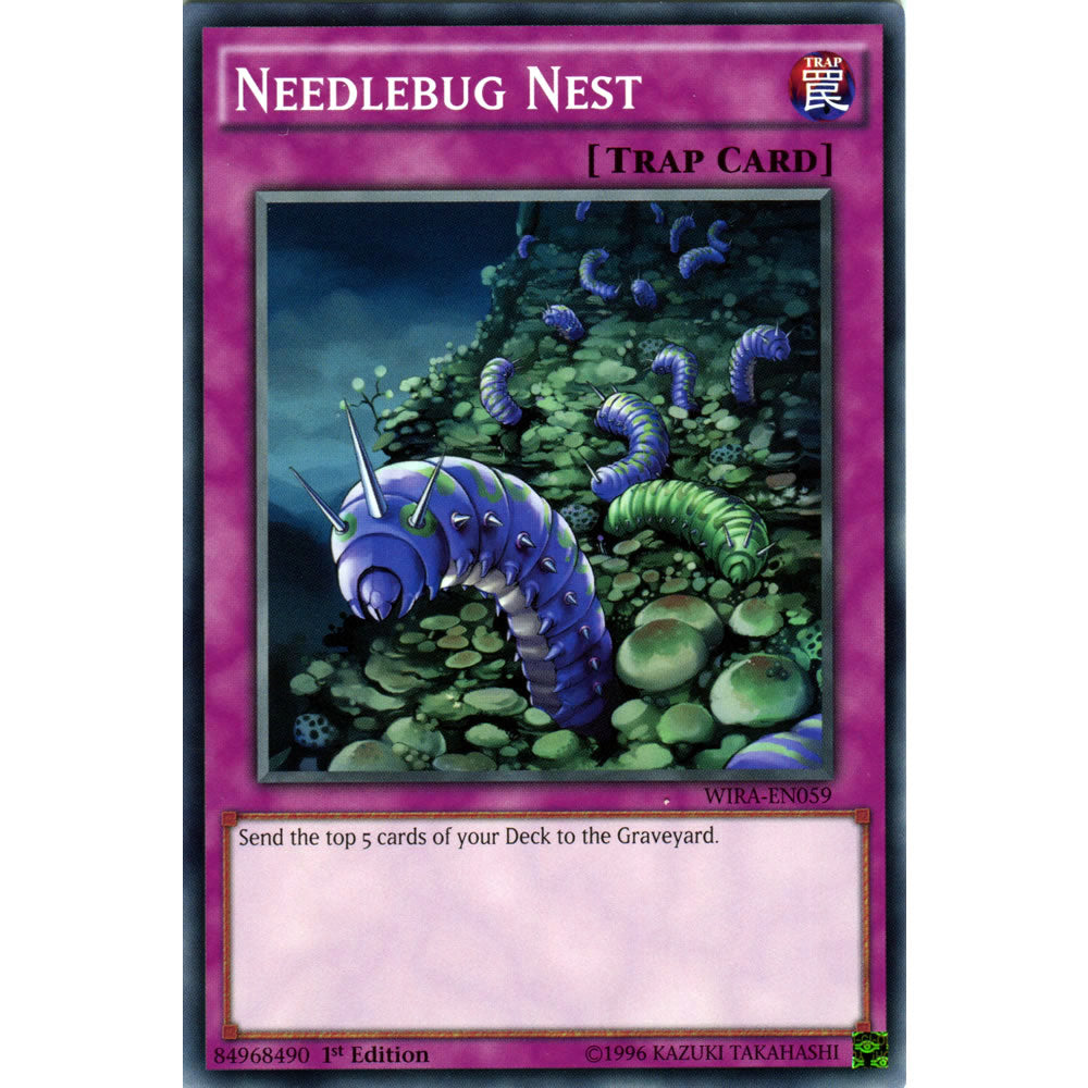 Needlebug Nest WIRA-EN059 Yu-Gi-Oh! Card from the Wing Raiders Set