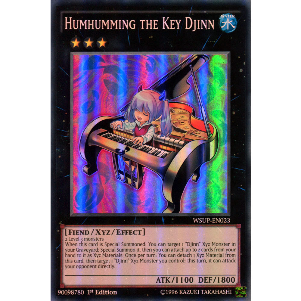 Humhumming the Key Djinn WSUP-EN023 Yu-Gi-Oh! Card from the World Superstars Set