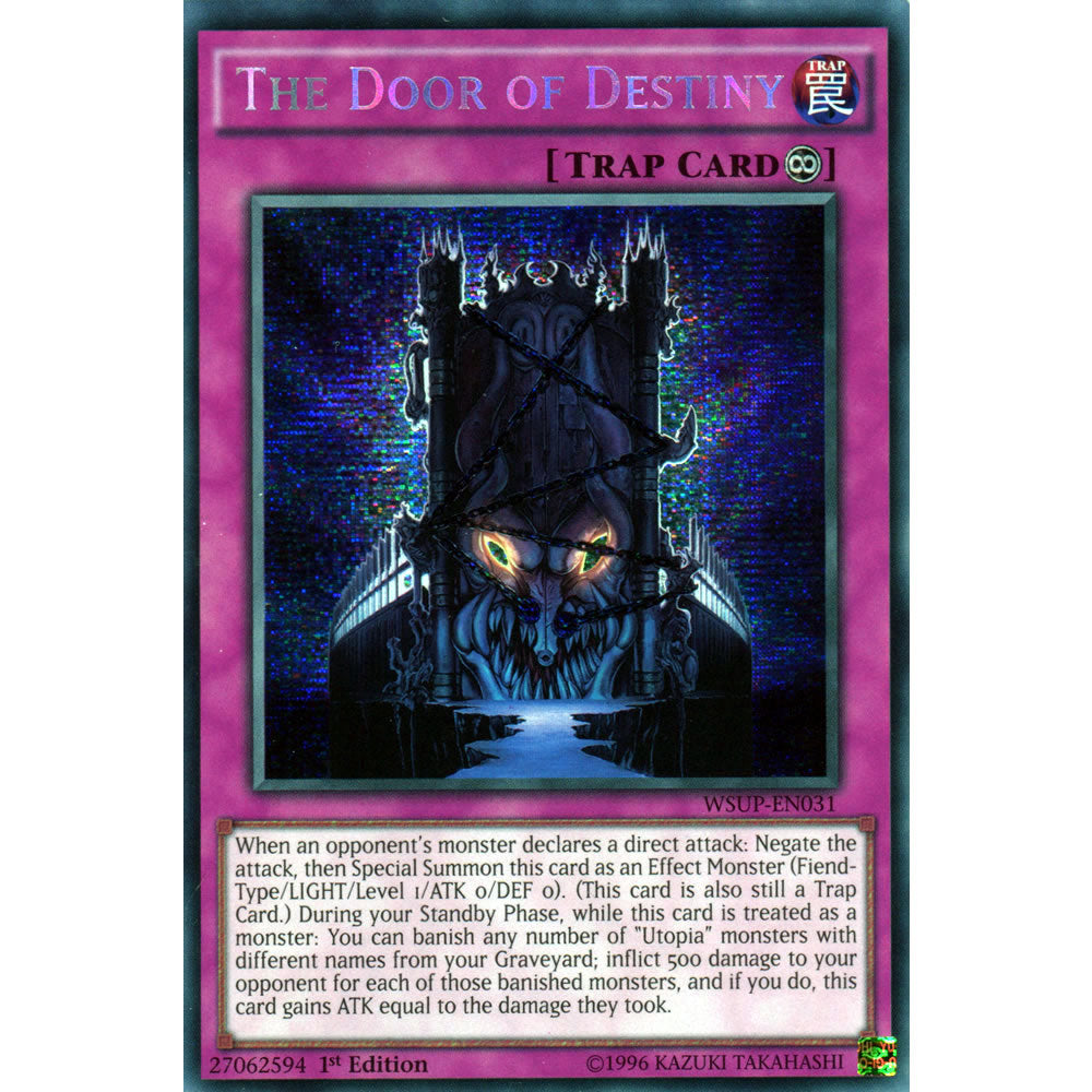 The Door of Destiny WSUP-EN031 Yu-Gi-Oh! Card from the World Superstars Set