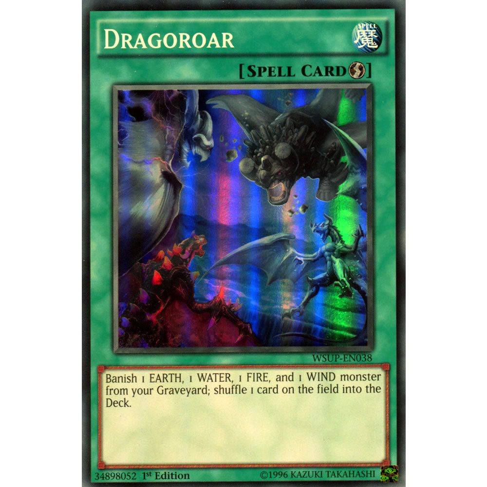 Dragoroar WSUP-EN038 Yu-Gi-Oh! Card from the World Superstars Set