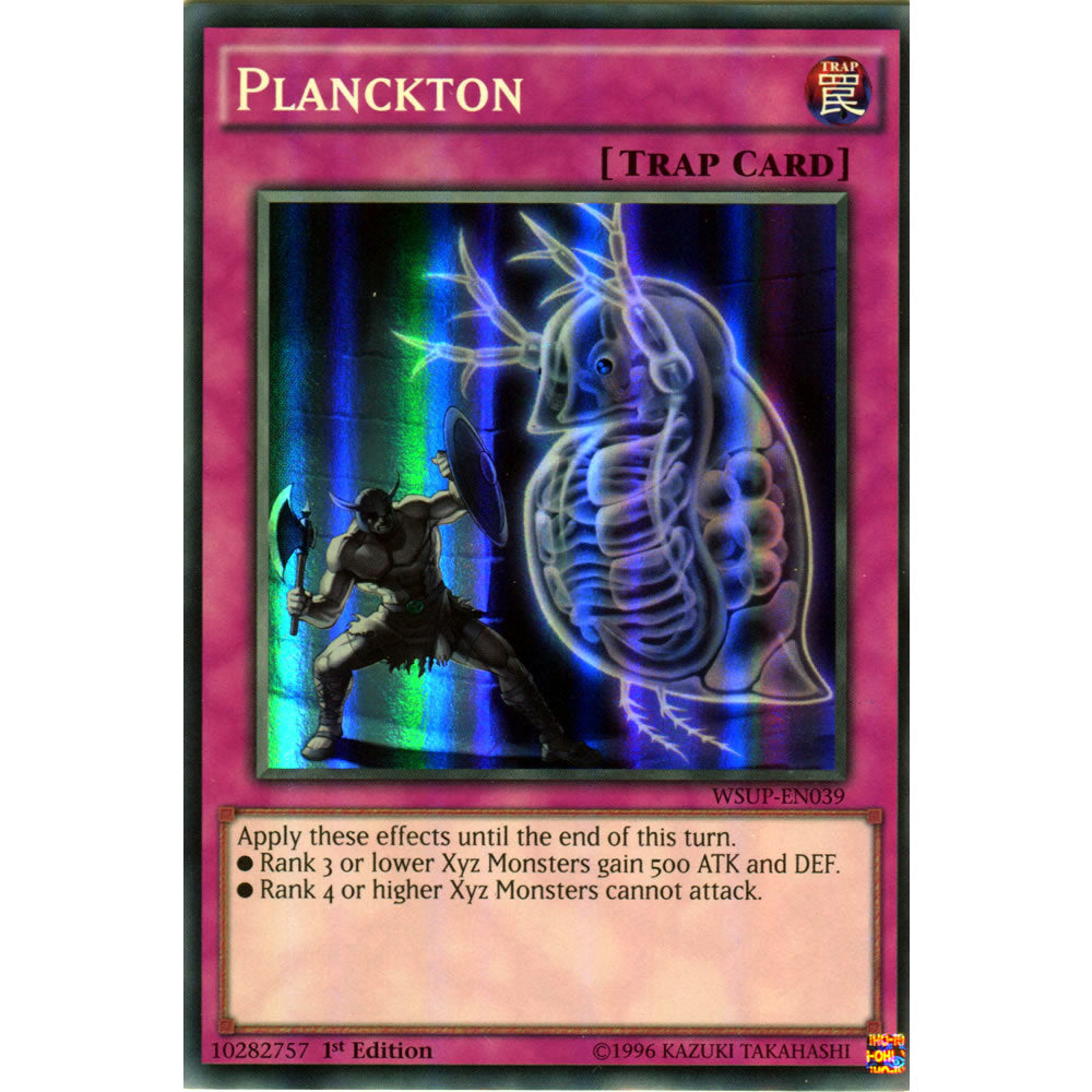 Planckton WSUP-EN039 Yu-Gi-Oh! Card from the World Superstars Set