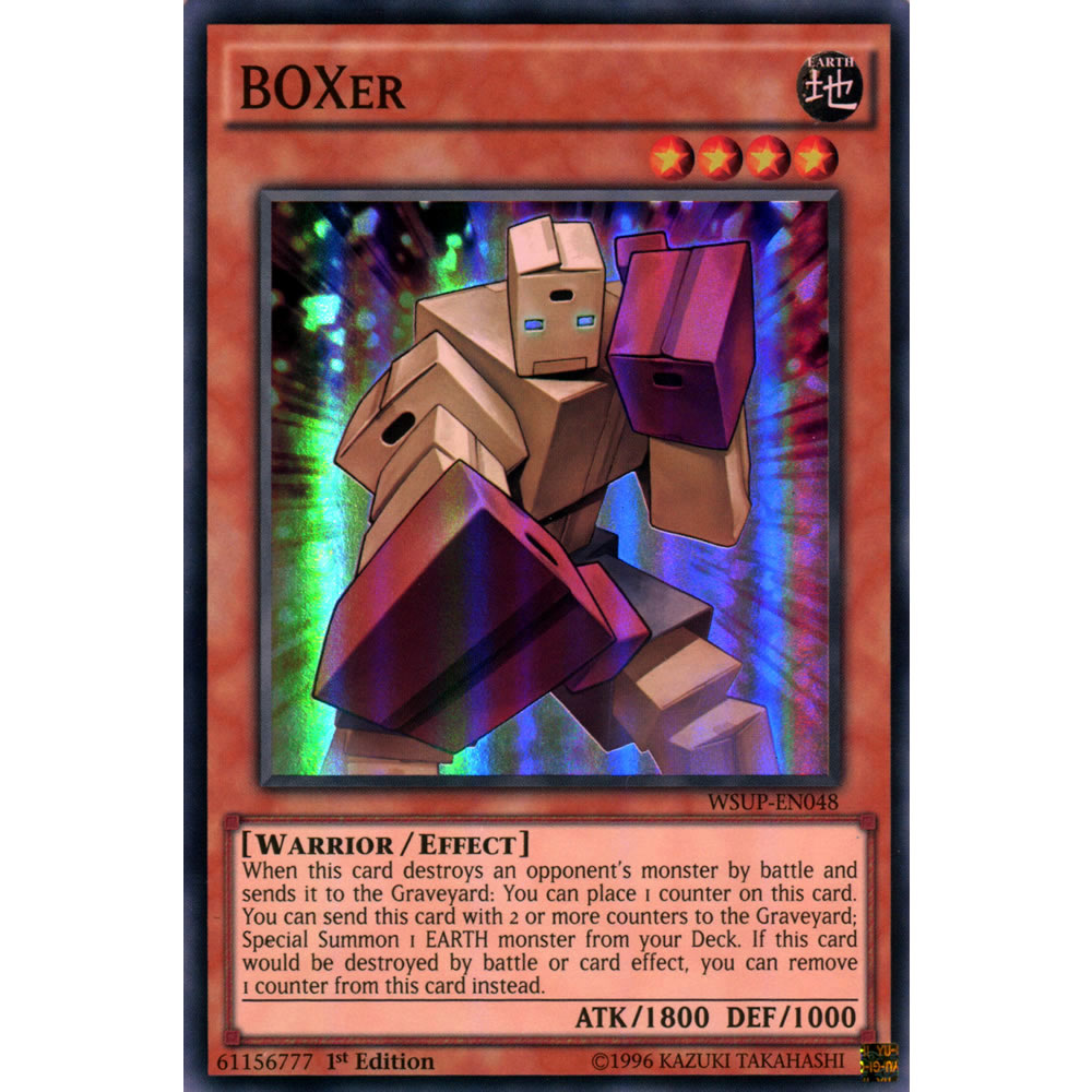 BOXer WSUP-EN048 Yu-Gi-Oh! Card from the World Superstars Set