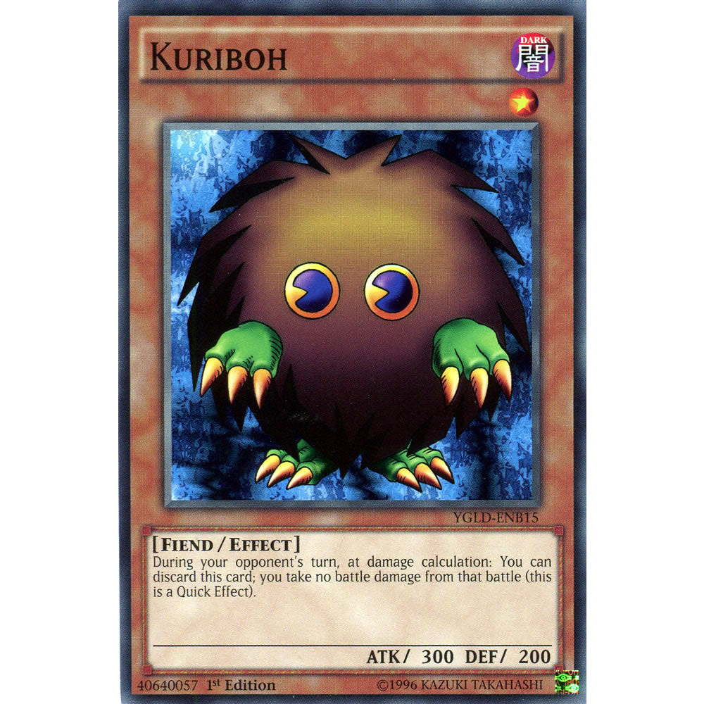 Kuriboh YGLD-ENB15 Yu-Gi-Oh! Card from the Yugi's Legendary Decks Set