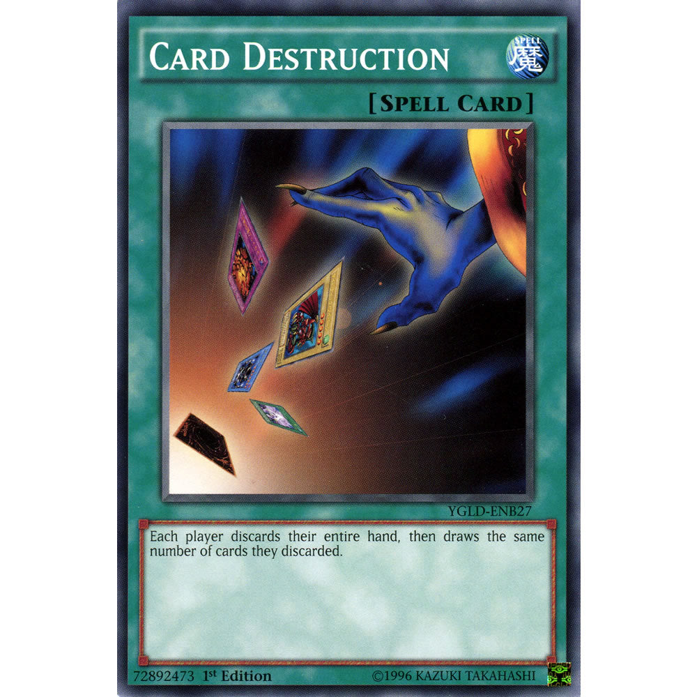 Card Destruction YGLD-ENB27 Yu-Gi-Oh! Card from the Yugi's Legendary Decks Set