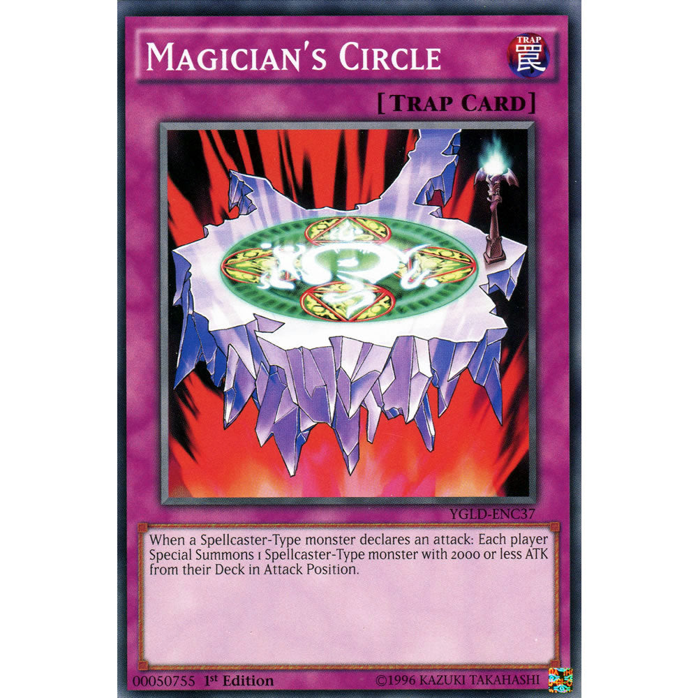 Magician's Circle YGLD-ENC37 Yu-Gi-Oh! Card from the Yugi's Legendary Decks Set