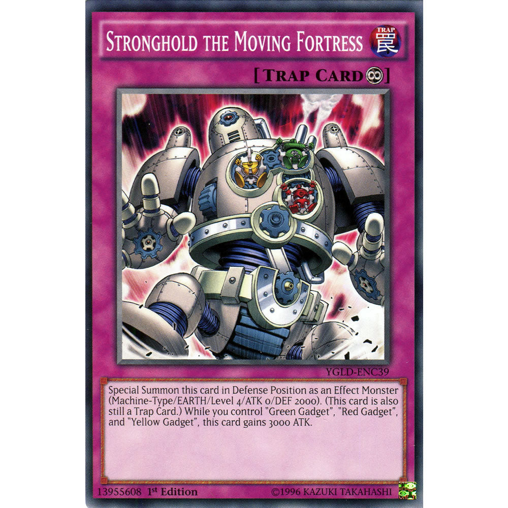 Stronghold the Moving Fortress YGLD-ENC39 Yu-Gi-Oh! Card from the Yugi's Legendary Decks Set