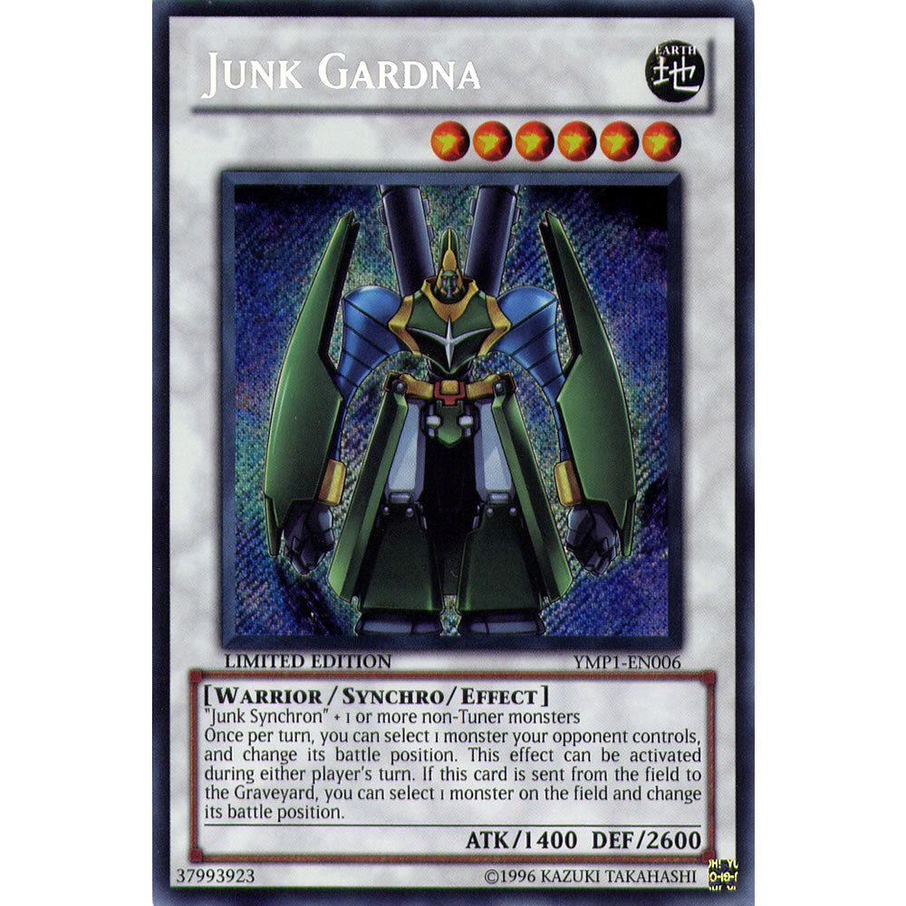 Junk Gardna YMP1-EN006 Yu-Gi-Oh! Card from the Bonds Beyond Time 3D Movie Pack Set