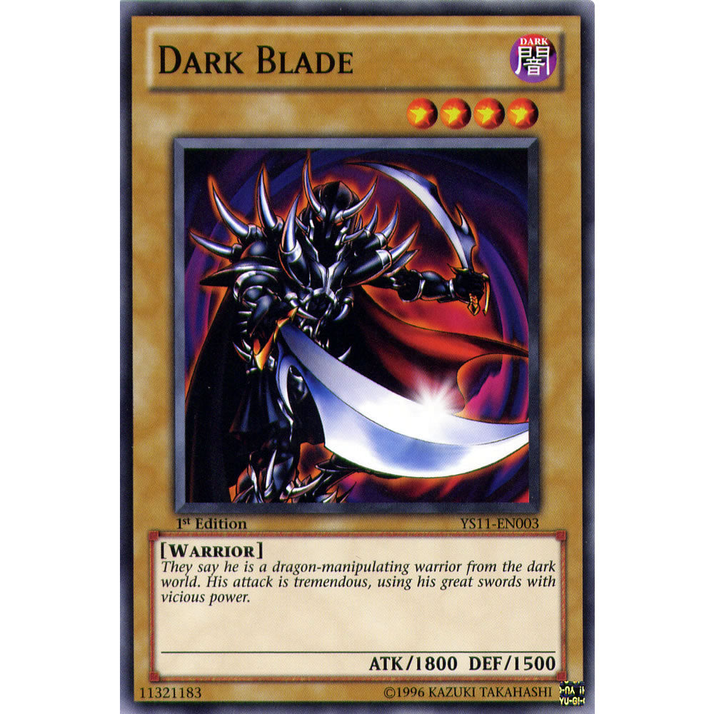 Dark Blade YS11-EN003 Yu-Gi-Oh! Card from the Dawn of the XYZ Set