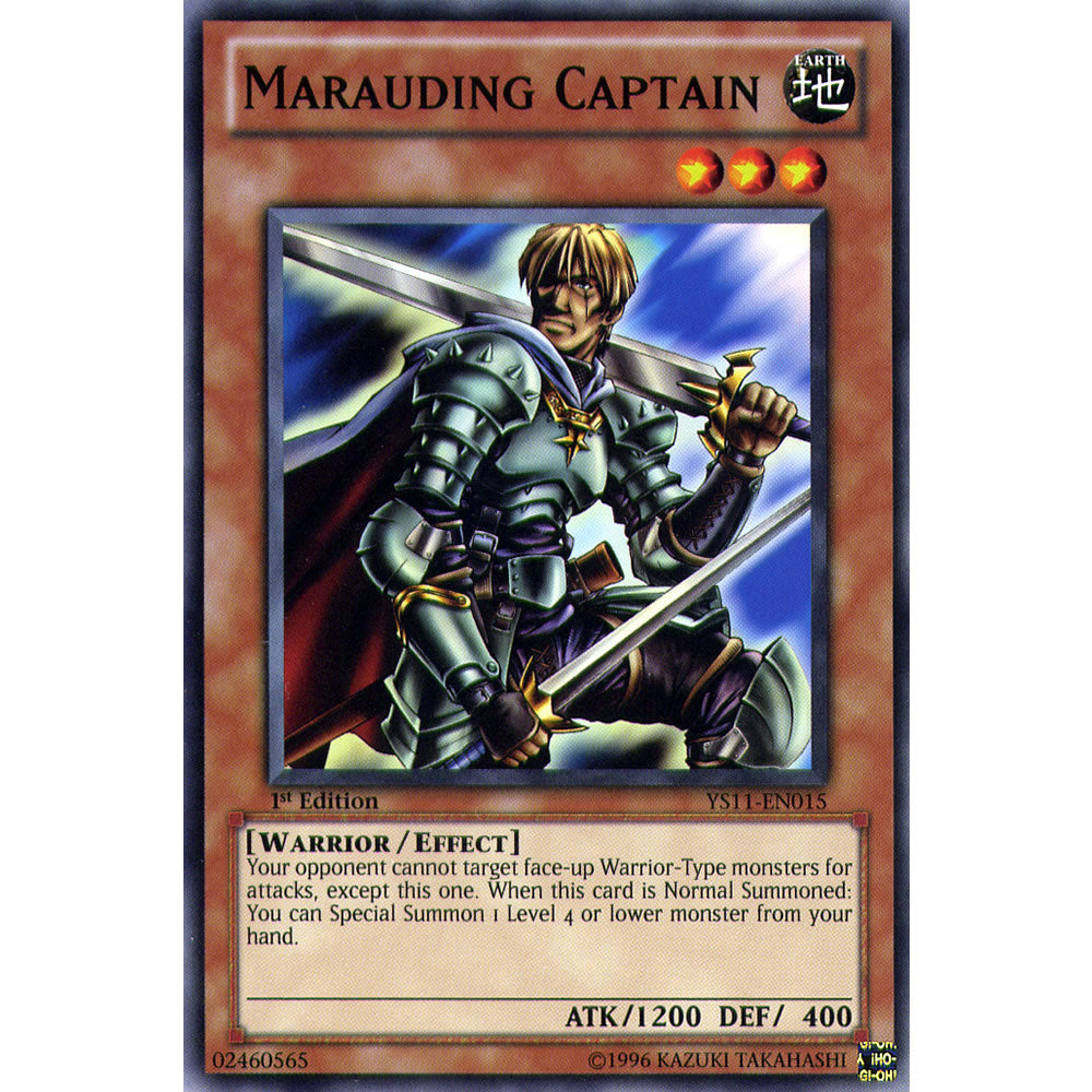 Marauding Captain YS11-EN015 Yu-Gi-Oh! Card from the Dawn of the XYZ Set
