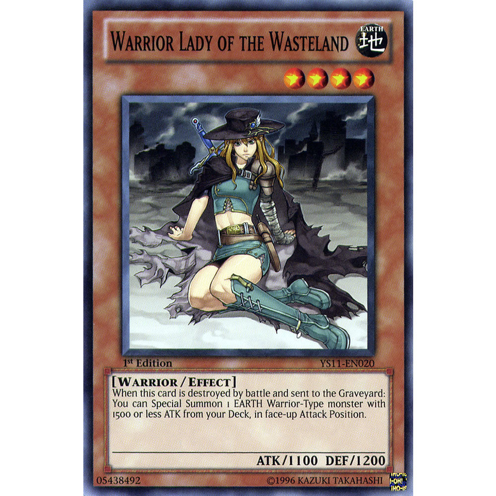 Warrior Lady of the Wastelend YS11-EN020 Yu-Gi-Oh! Card from the Dawn of the XYZ Set