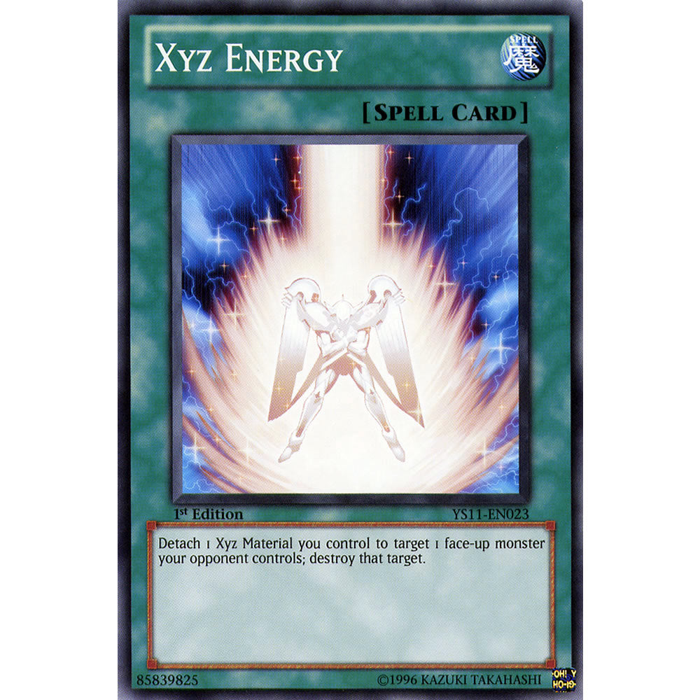 Xyz Energy YS11-EN023 Yu-Gi-Oh! Card from the Dawn of the XYZ Set