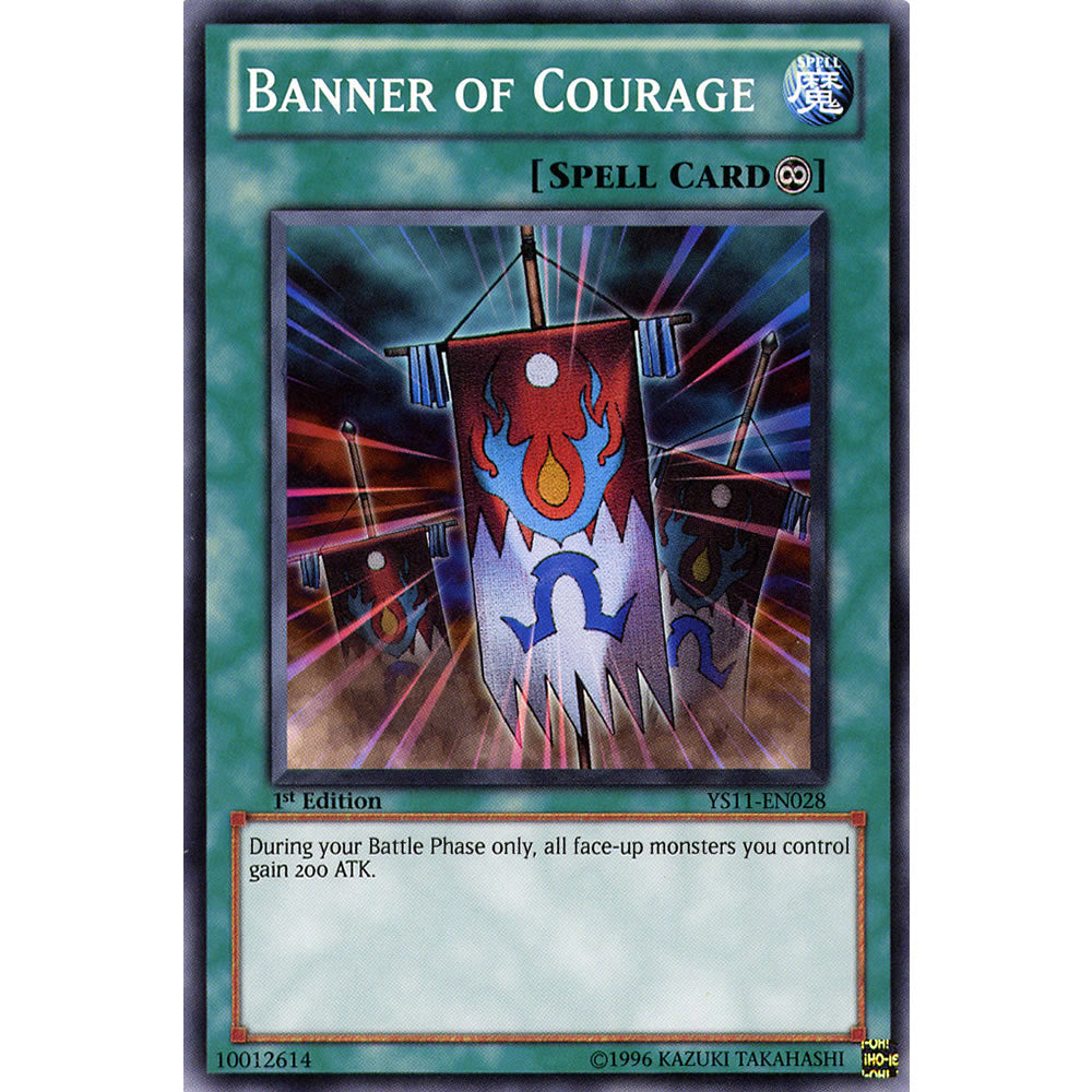 Banner of Courage YS11-EN028 Yu-Gi-Oh! Card from the Dawn of the XYZ Set