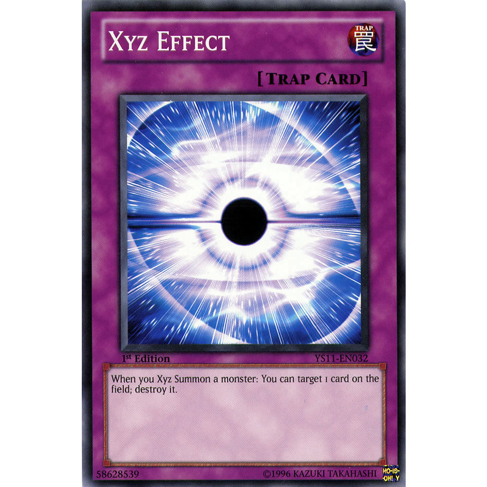 Xyz Effect YS11-EN032 Yu-Gi-Oh! Card from the Dawn of the XYZ Set