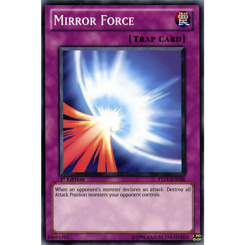 Mirror Force YS11-EN036 Yu-Gi-Oh! Card from the Dawn of the XYZ Set