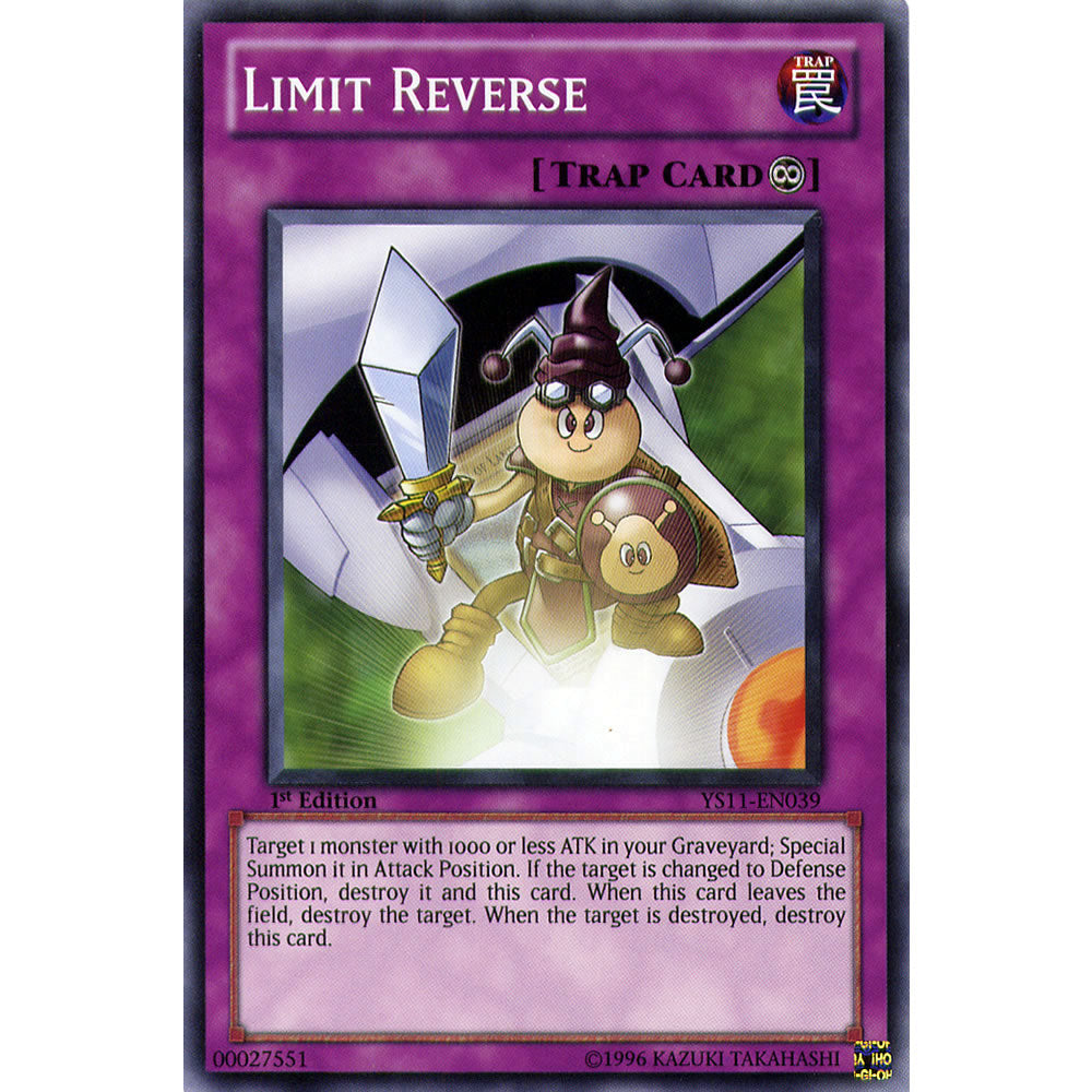 Limit Reverse YS11-EN039 Yu-Gi-Oh! Card from the Dawn of the XYZ Set