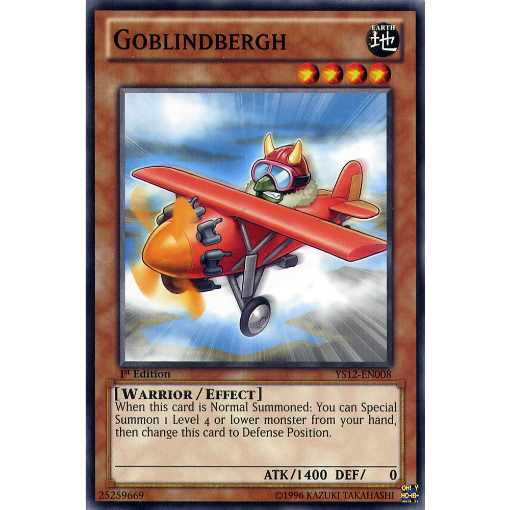 Goblindbergh YS12-EN008 Yu-Gi-Oh! Card from the XYZ Symphony Set