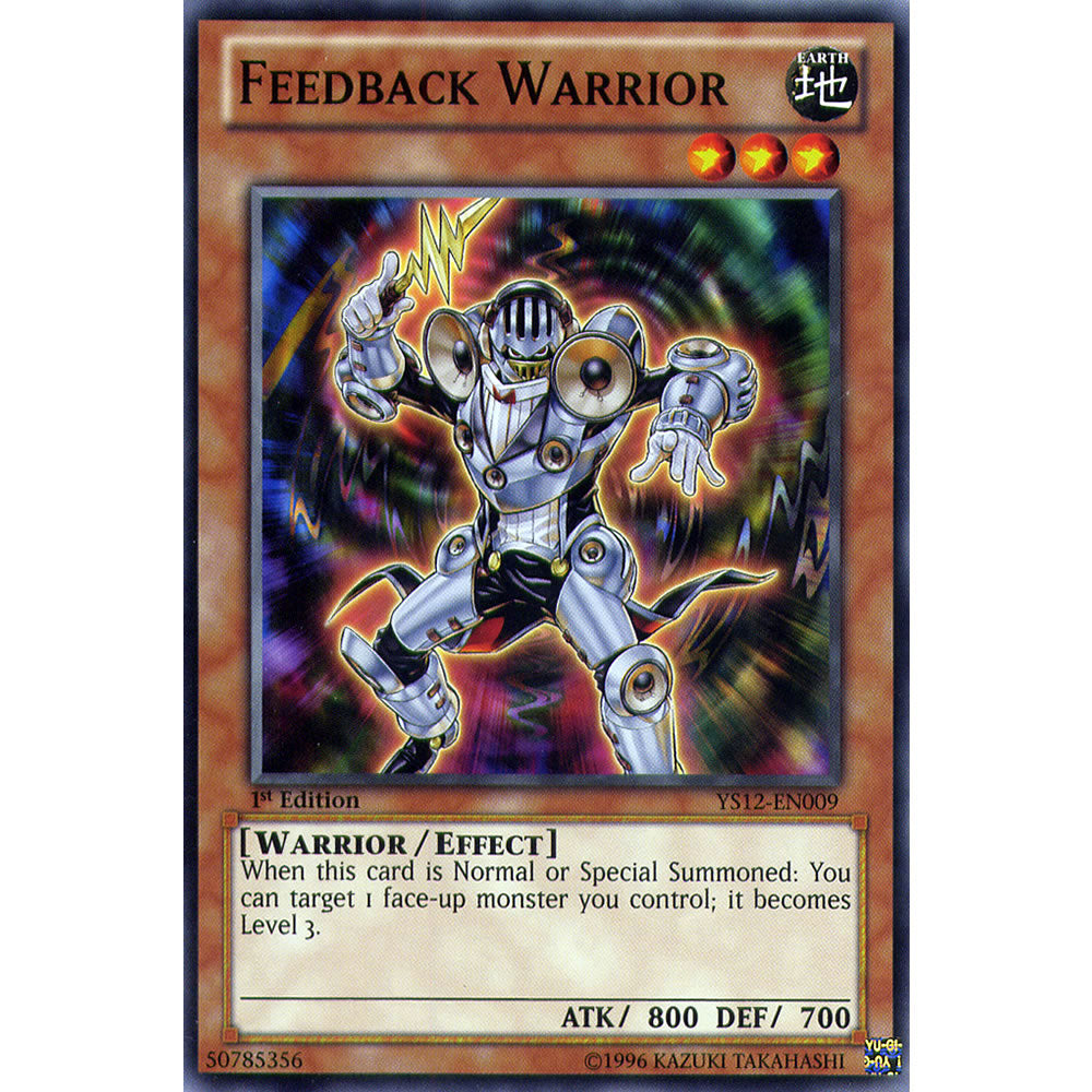 Feedback Warrior YS12-EN009 Yu-Gi-Oh! Card from the XYZ Symphony Set